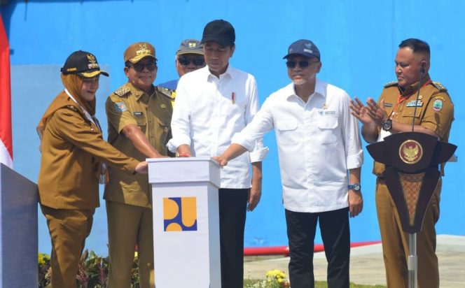 
					Presiden RI Joko Widodo Resmikan SPAM Nilai Investasi 1,3 Triliun di Kota Bandar Lampung