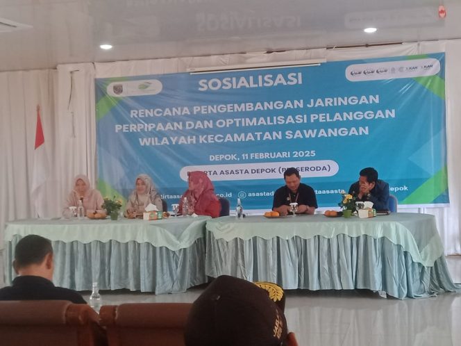 
					PT Tirta Asasta Gelar Sosialisasi Rencana Pengembangan Jaringan Perpipaan dan Pemasangan Gratis