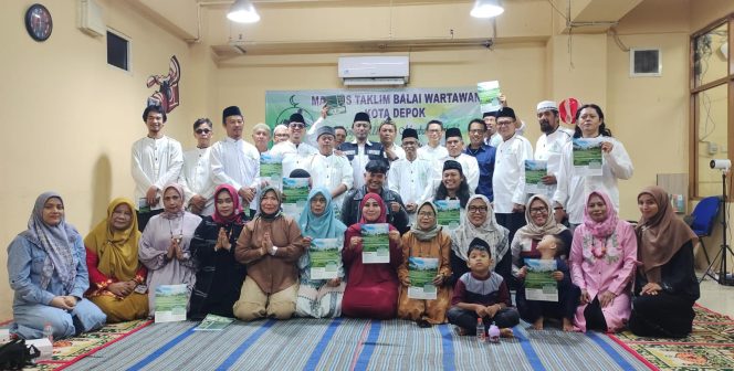 
					Wartawan Kota Depok Menggelar Acara Rutinitas Kegiatan Pengajian Bulanan   