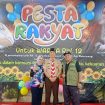 Wali Kota Bogor, Dedie A. Rachim bersama Ketua Rw 12, Pak Achmad Luthfi dan Ibu RW 12, Ika Kartika