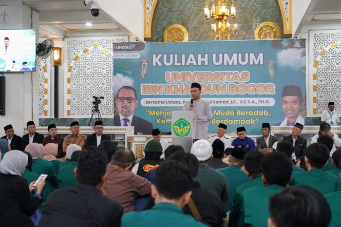 
					Hadiri Kuliah Umum di UIKA, Ketua DPRD Kota Bogor Ajak Mahasiswa Jadi Generasi Beradab dan Berdampak
