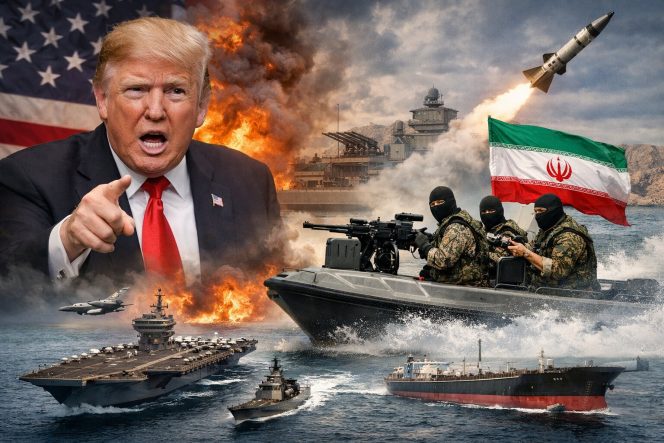 
					Trump Ultimatum Iran: Selat Hormuz Harus Dibuka, Jika Tidak AS Siap Luncurkan Serangan