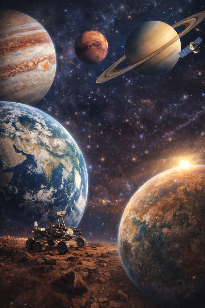 
					Penelitian Planet Terus Berkembang, Ilmuwan Ungkap Fakta Baru Tata Surya