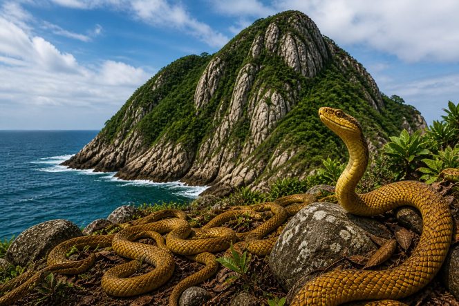 
					Ilha da Queimada Grande, Pulau Ular Paling Berbahaya di Dunia yang Jadi Sorotan