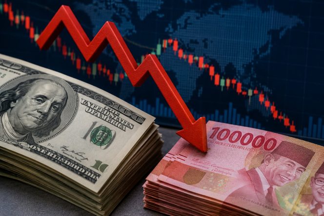 
					Rupiah Nyaris Sentuh Rp18 Ribu per Dolar AS, Pasar Global Jadi Sorotan