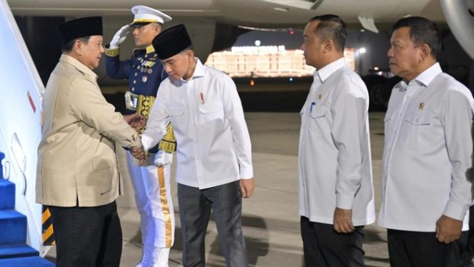
					Usai Hadiri KTT BRICS, Prabowo Kembali ke Jakarta Bawa Tiga Pesan Utama